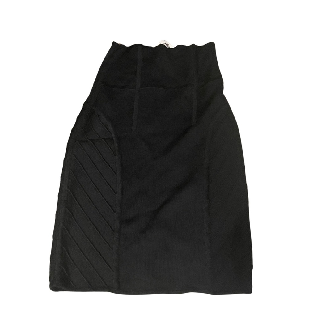 Wilfred Black Pencil Skirt